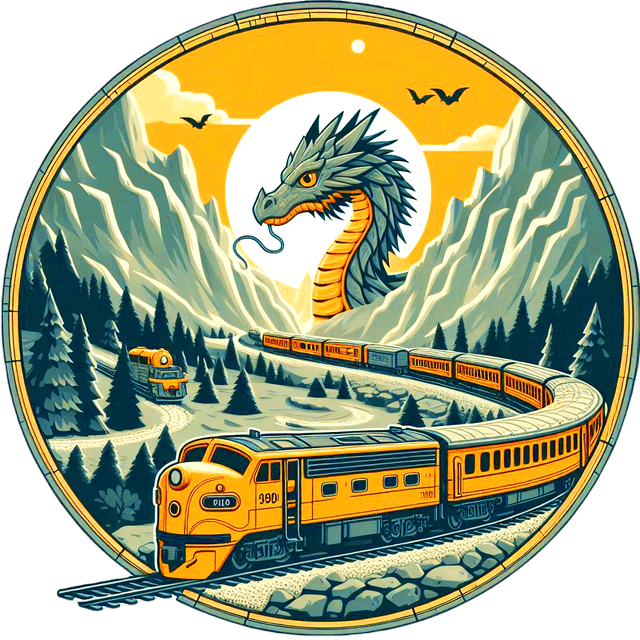 Dragon Railway Logo